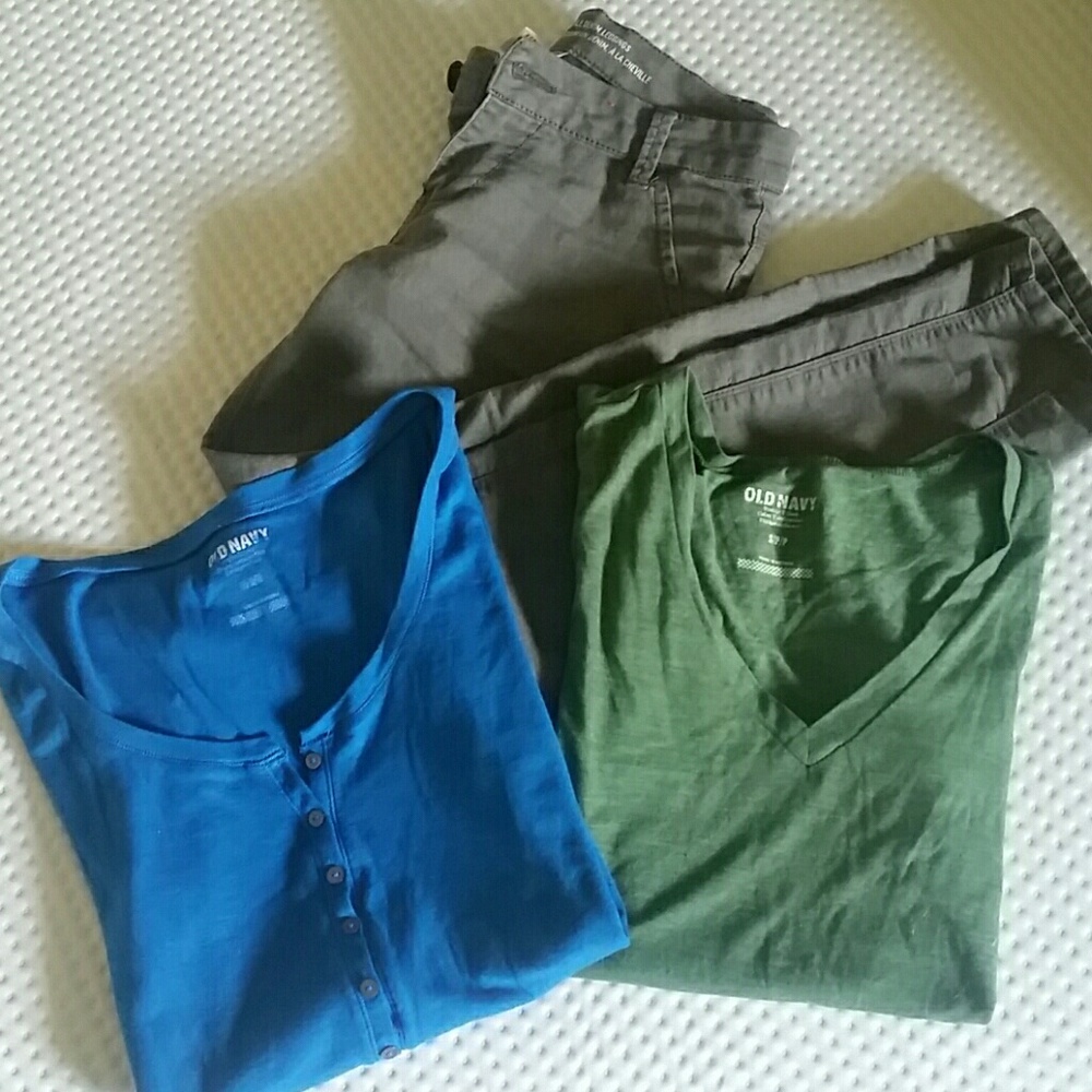 Old Navy t shirt/jean pant bundle deal